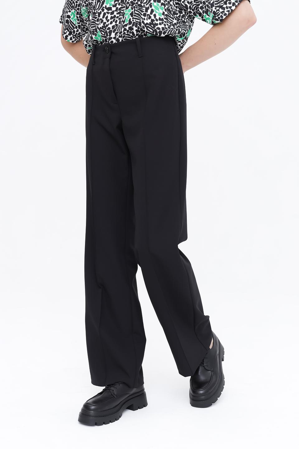 Брюки Zerres чёрные прямые