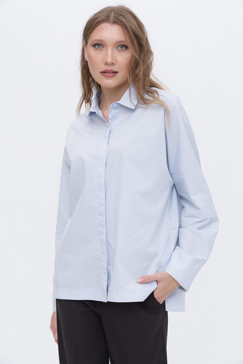 Рубашка Marc Cain голубая