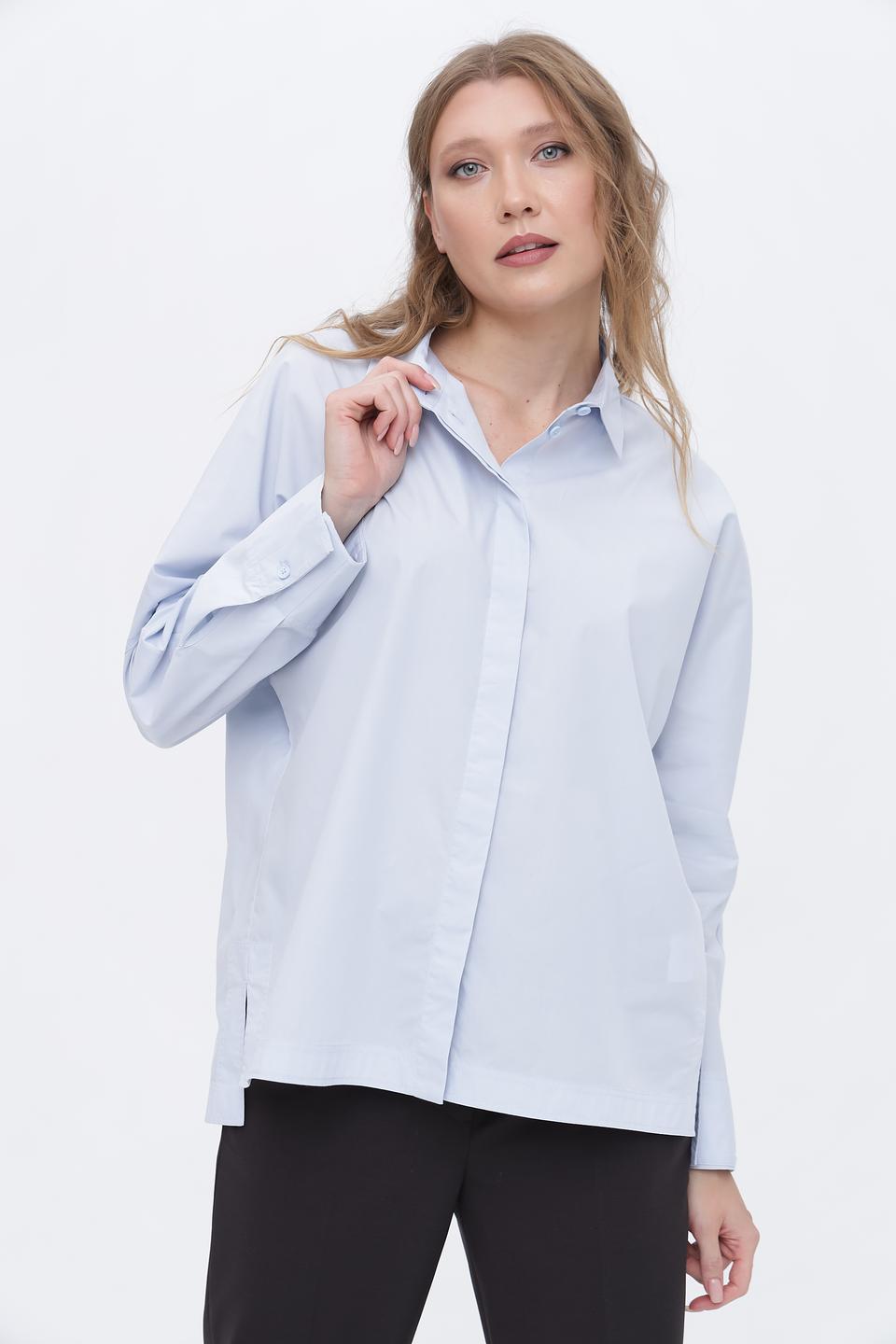 Рубашка Marc Cain голубая