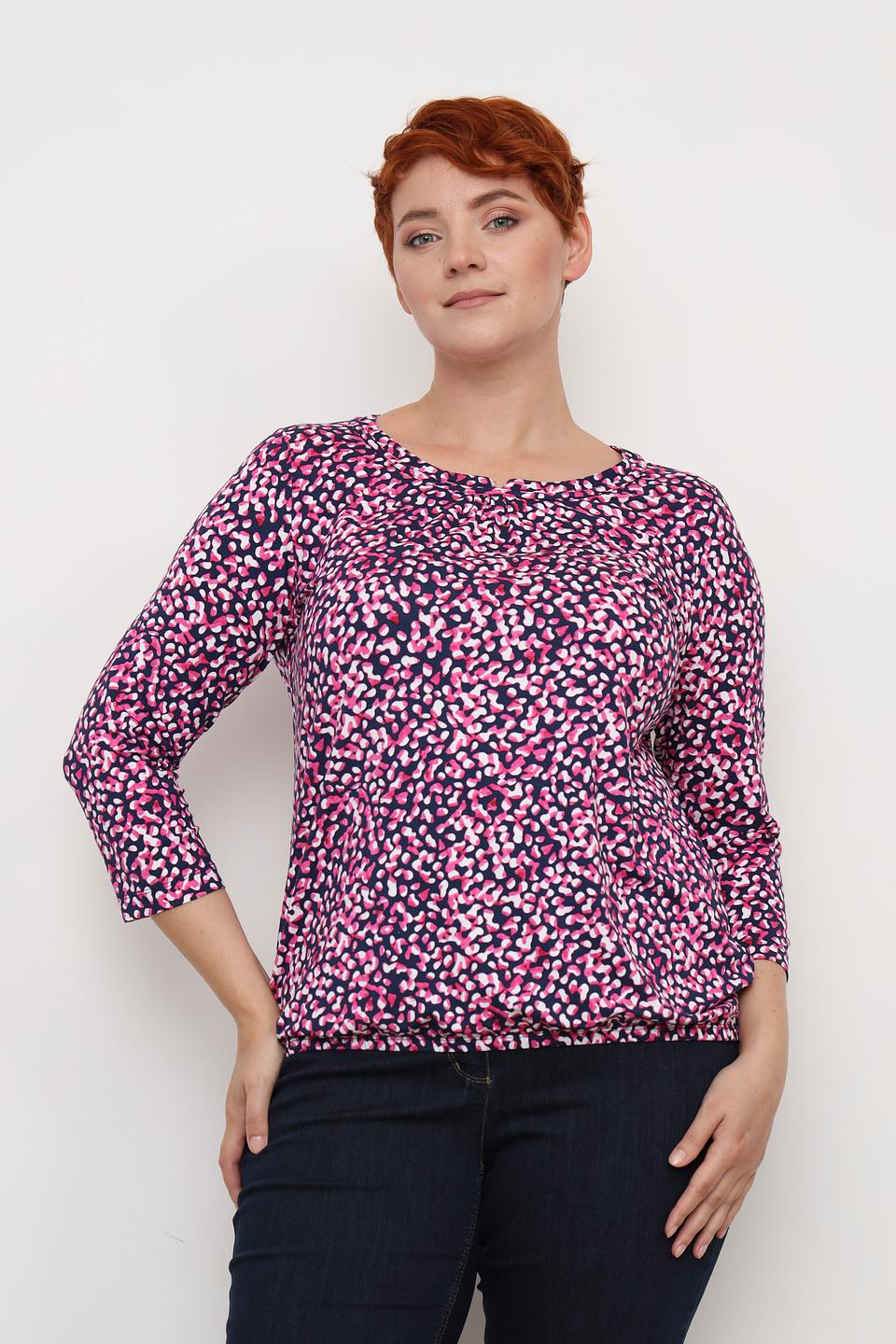 Блуза Rabe collection с леопардовым принтом