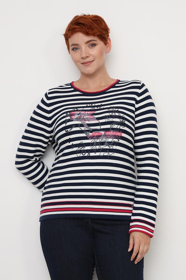 Пуловер Rabe collection в полоску