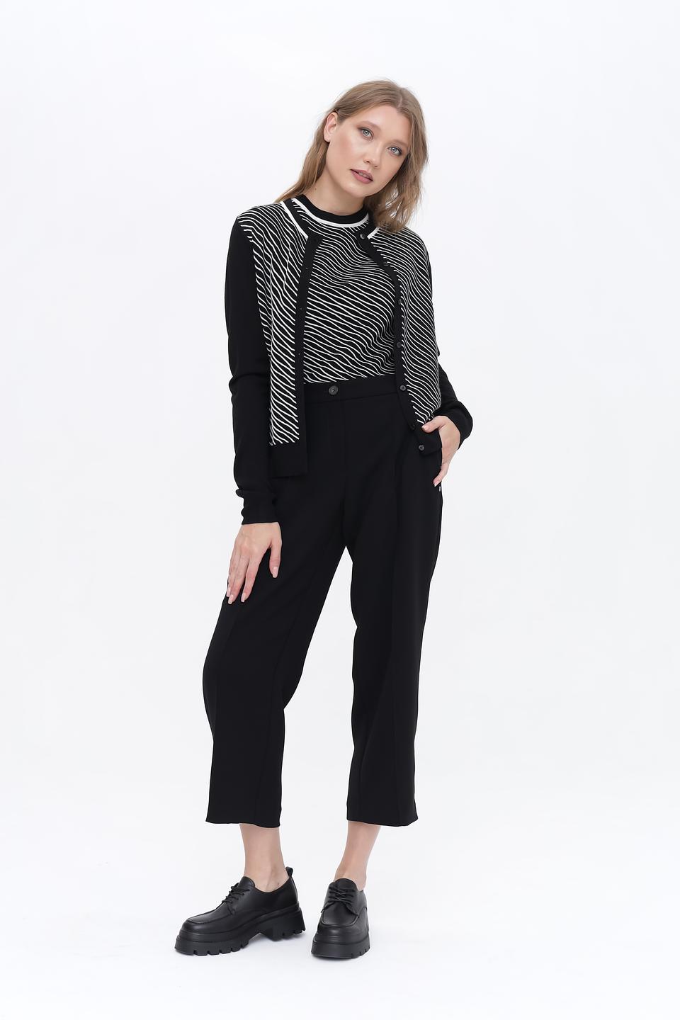 Брюки кюлоты Marc Cain чёрные