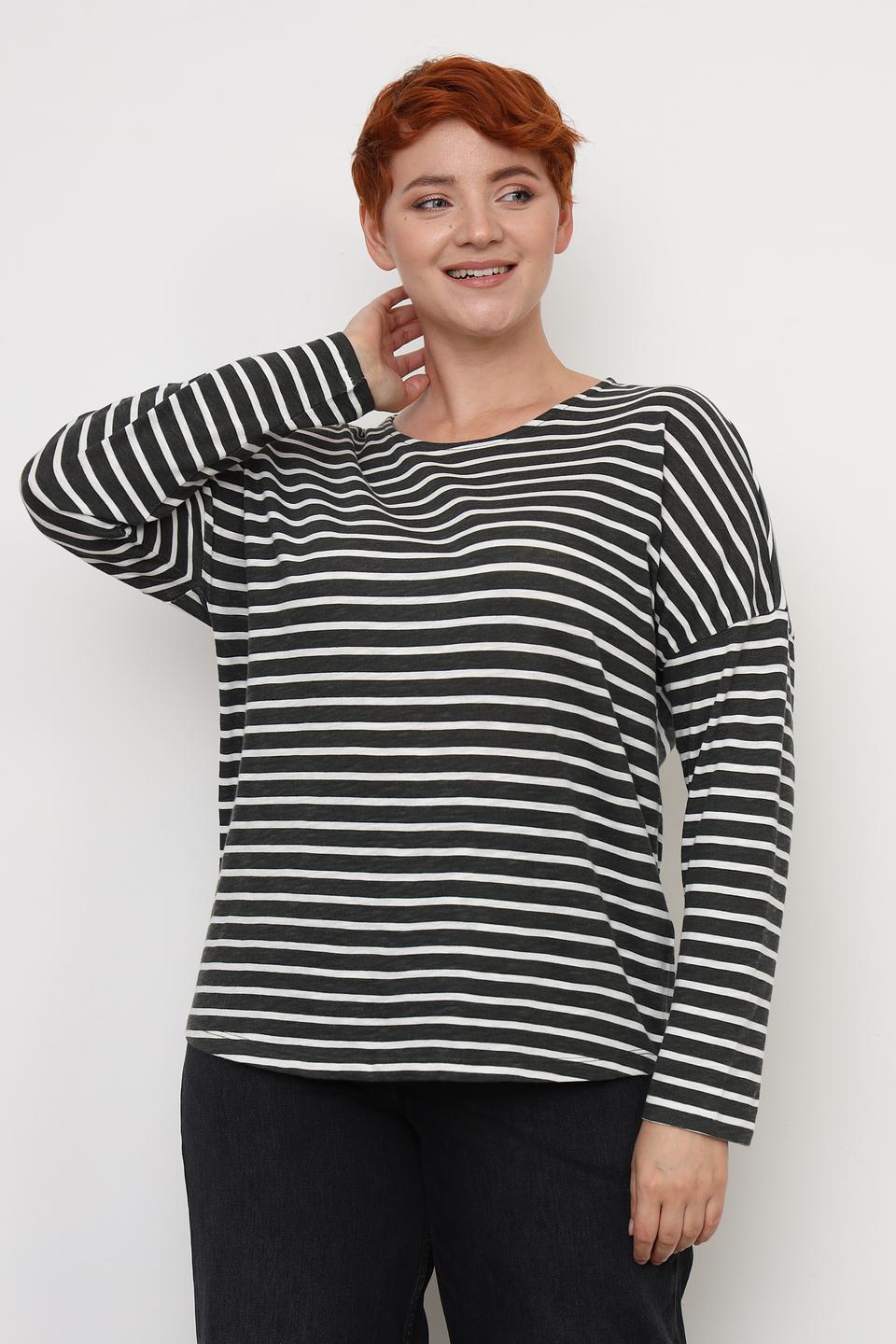 Лонгслив Via Appia в полоску