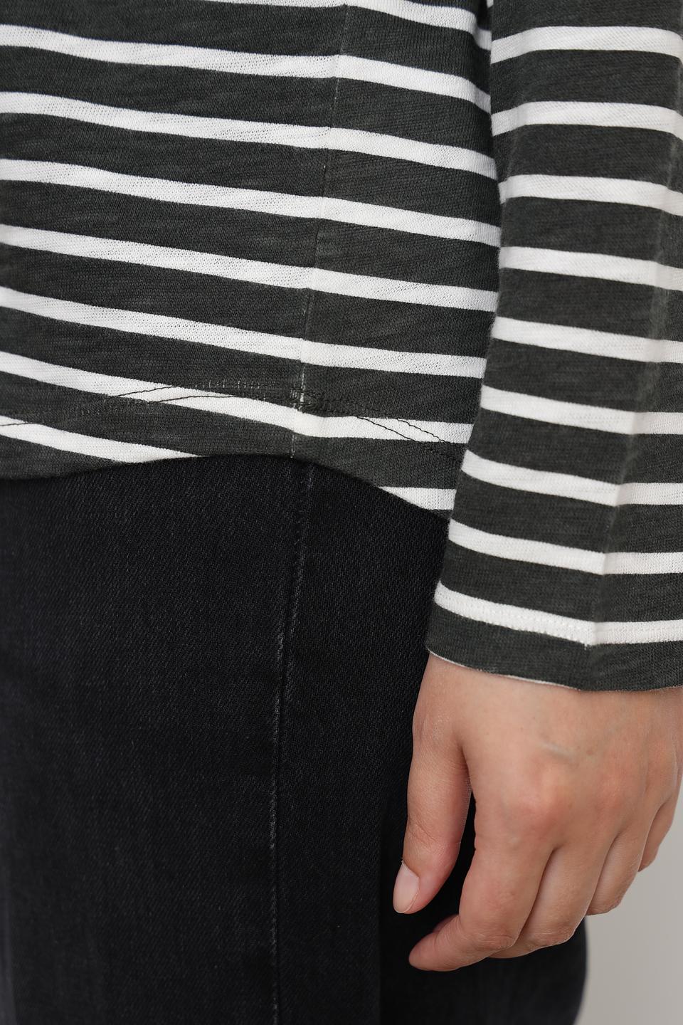 Лонгслив Via Appia в полоску