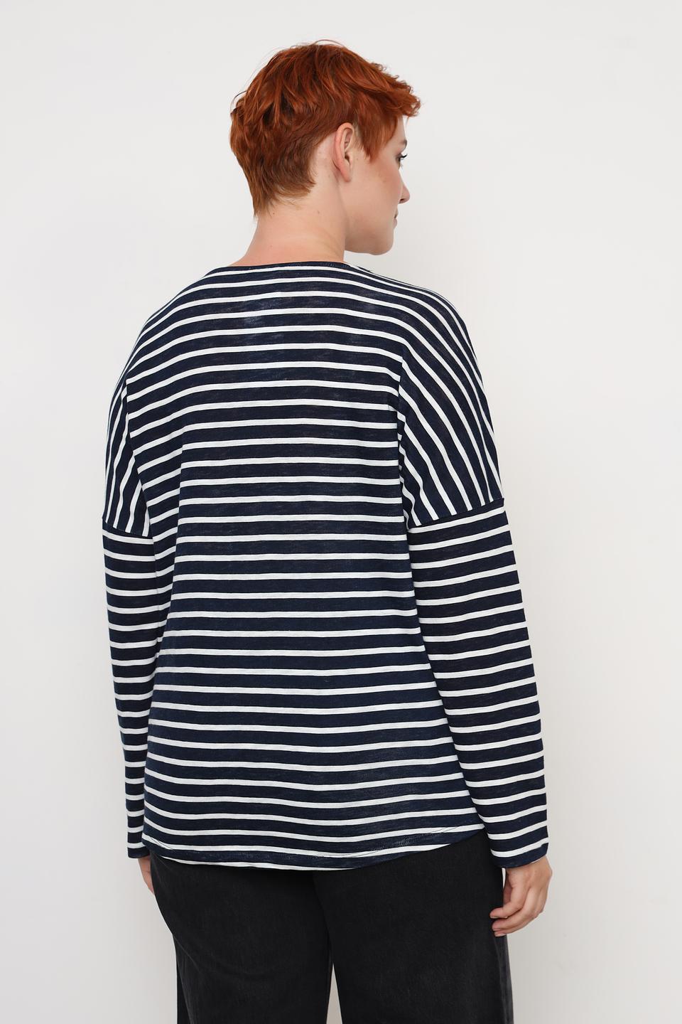 Лонгслив Via Appia в полоску