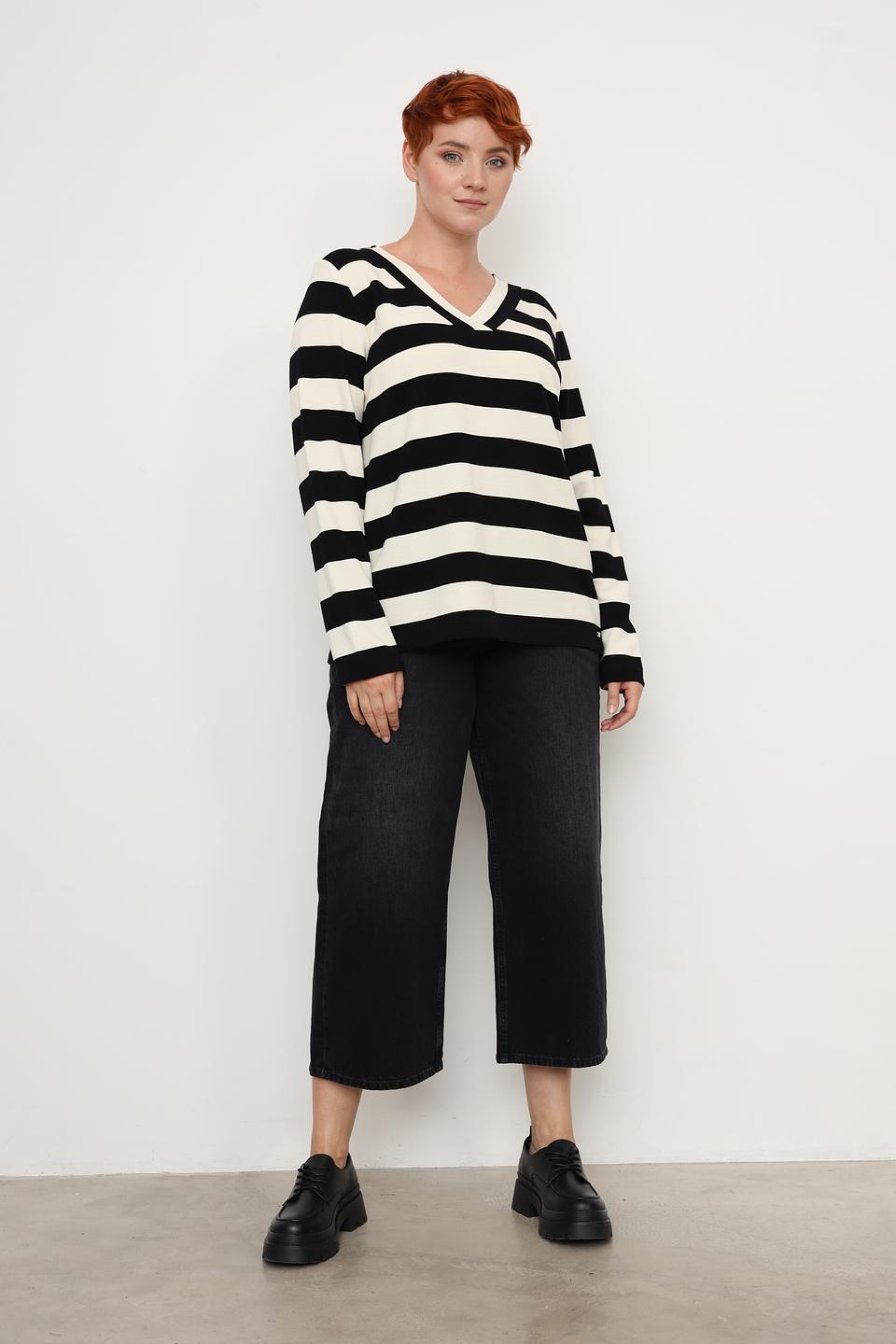 Пуловер Via Appia в полоску