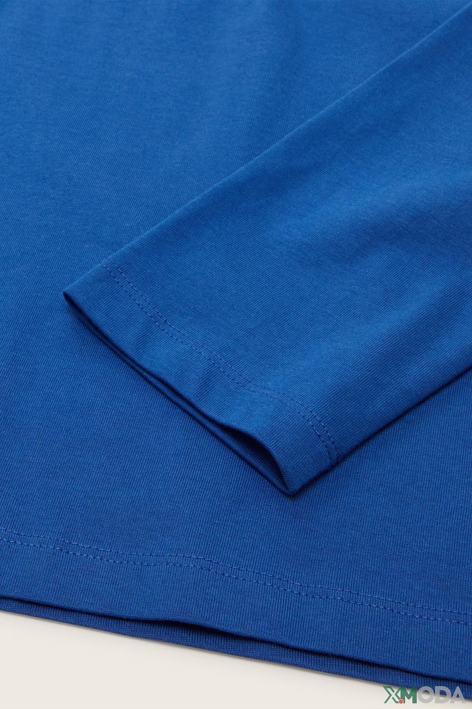 Лонгслив Tom Tailor синий