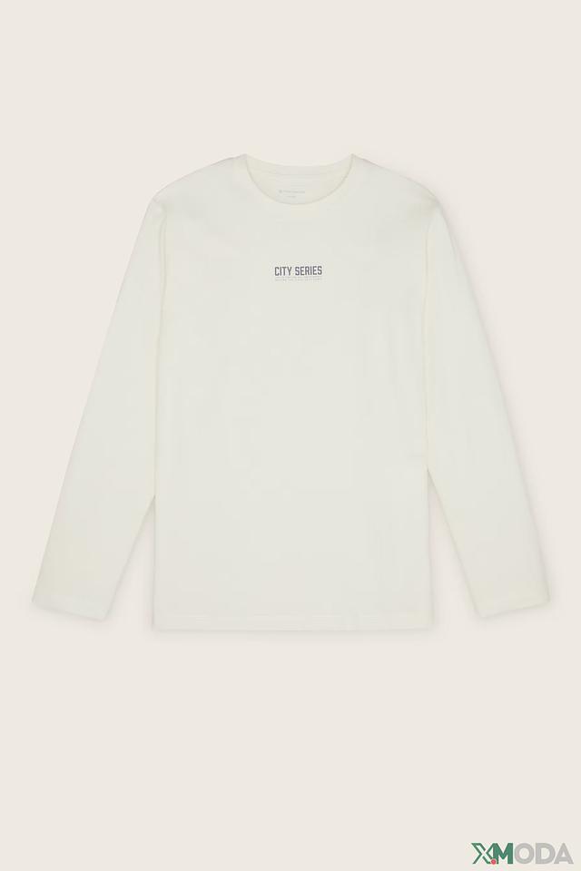 Лонгслив Tom Tailor белый