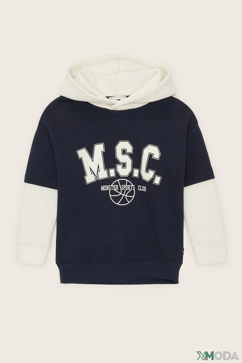 Свитшот Tom Tailor MSC синий