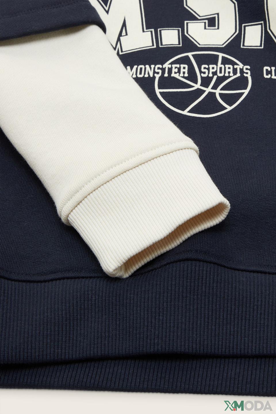 Свитшот Tom Tailor MSC синий