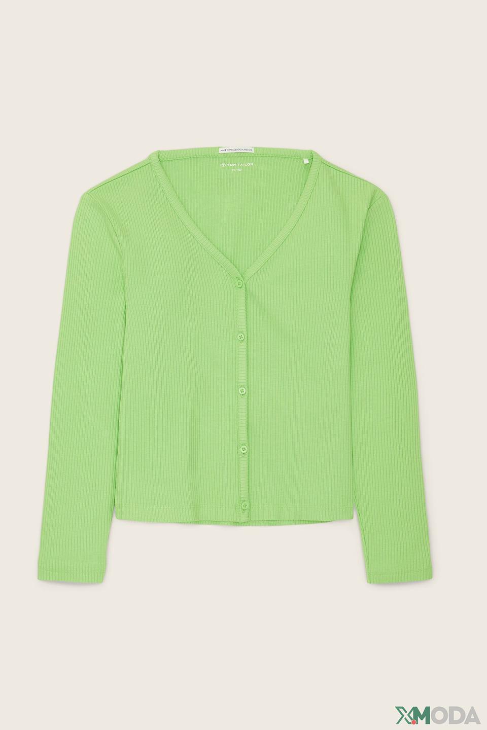 Кардиган Tom Tailor лайм