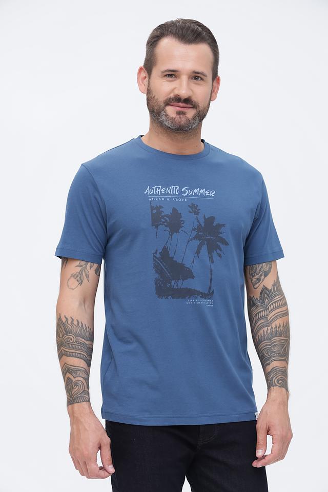Футболка Lerros Authentic Summer синяя