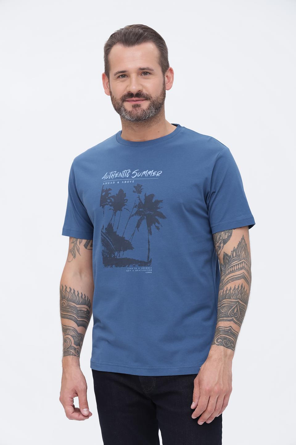 Футболка Lerros Authentic Summer синяя