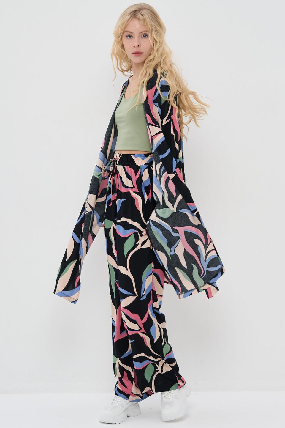 Рубашка VAY с цветочным принтом