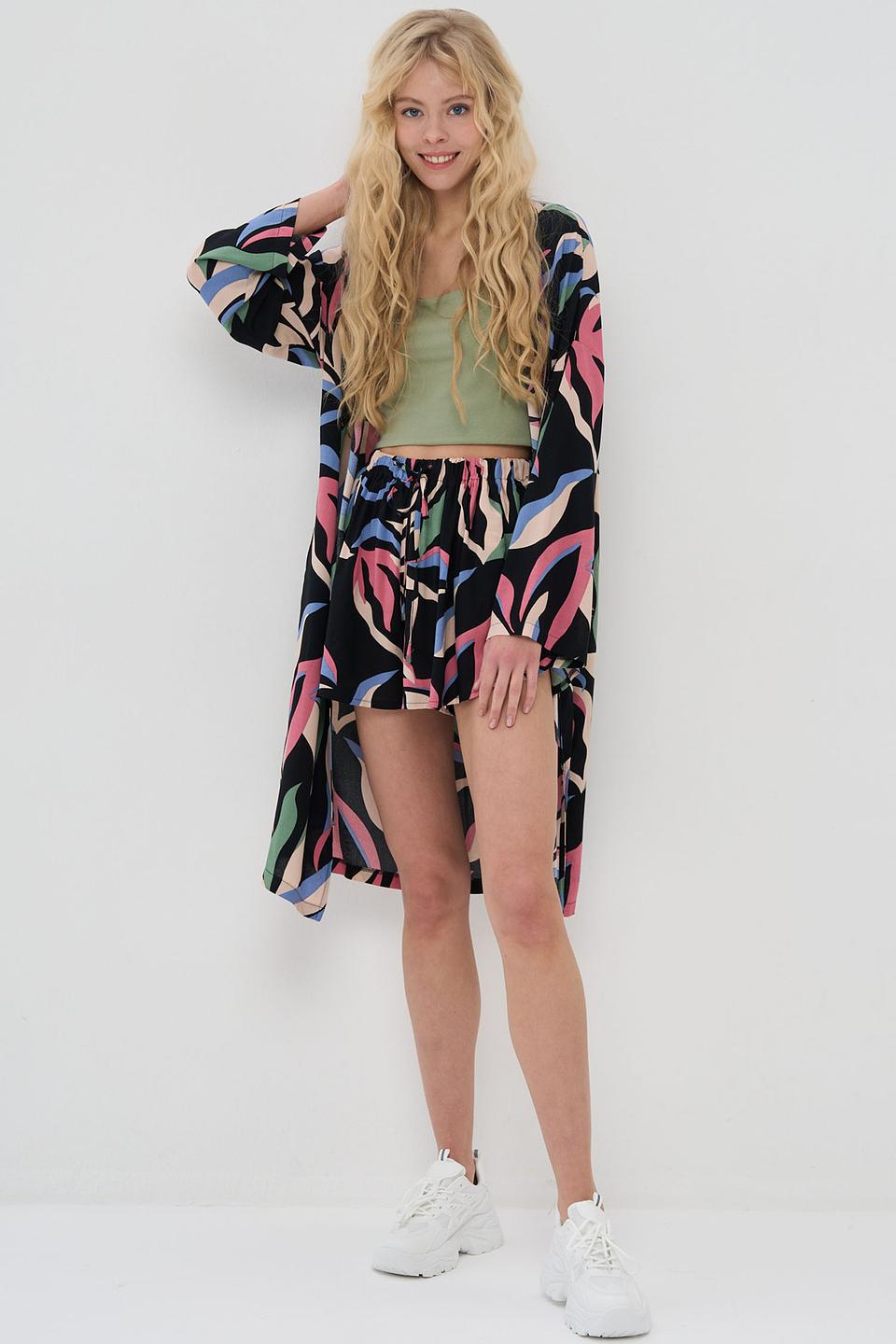 Рубашка VAY с цветочным принтом