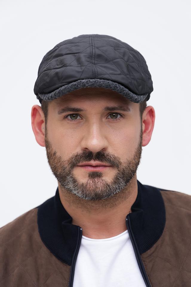 Кепка Bugatti ACC стеганая черная