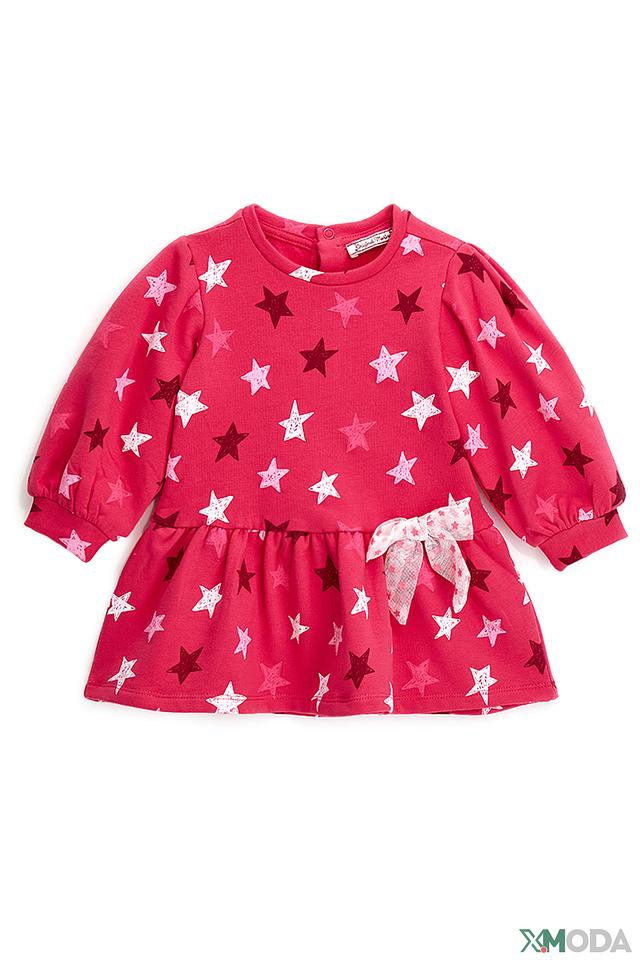 Платье Original Marines звёзды розовое