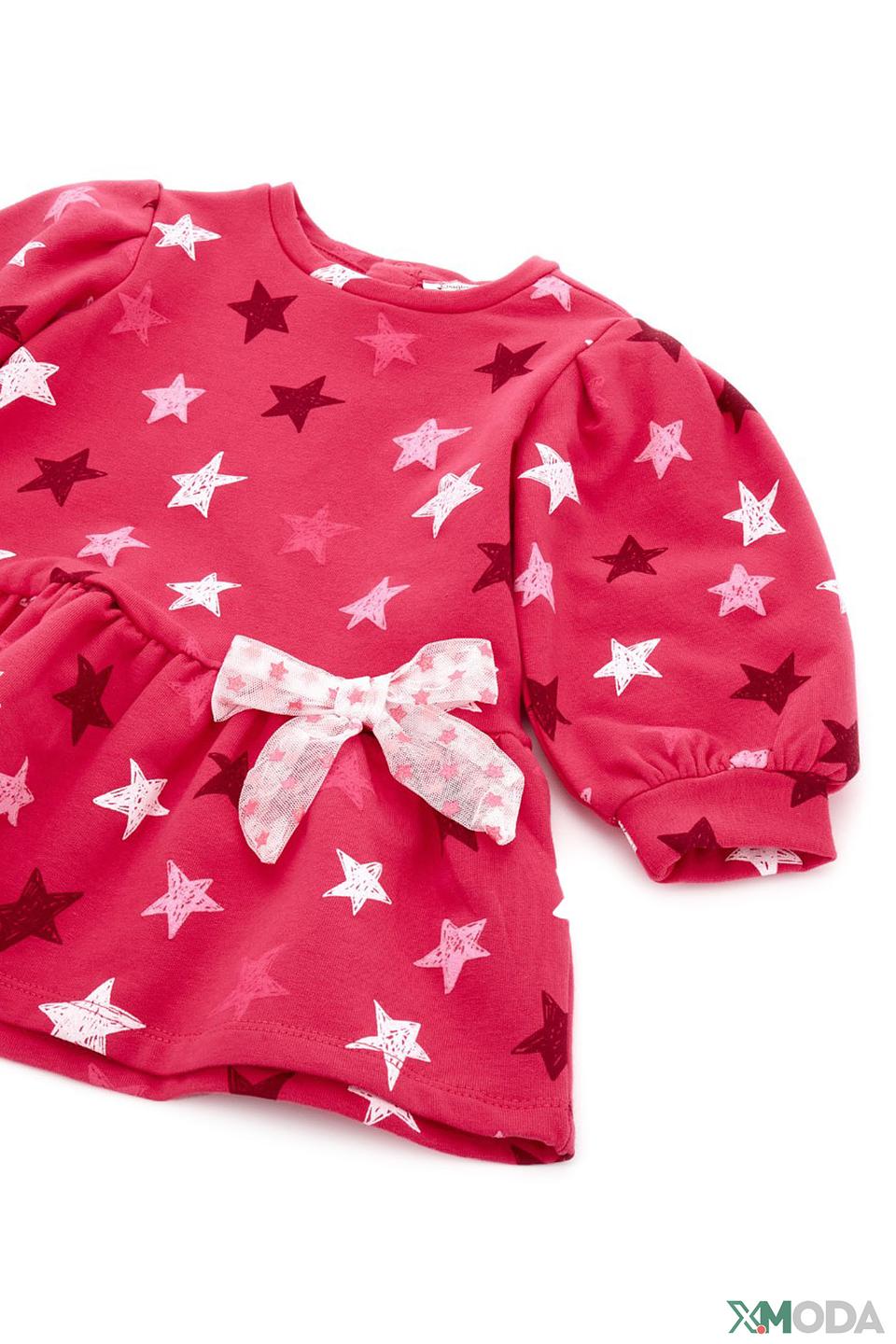 Платье Original Marines звёзды розовое