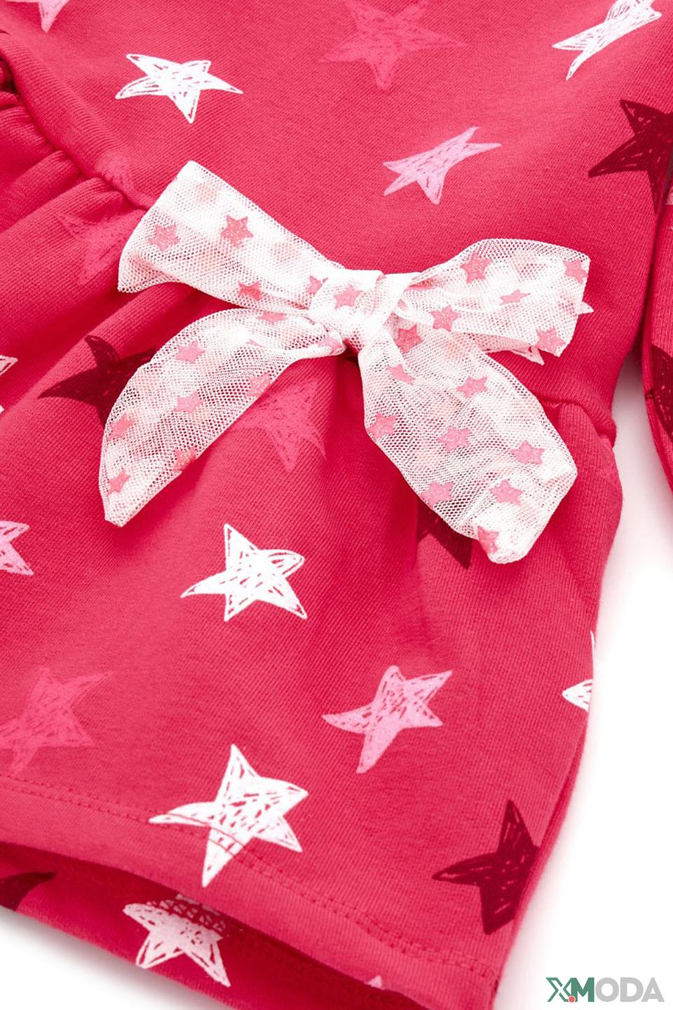 Платье Original Marines звёзды розовое