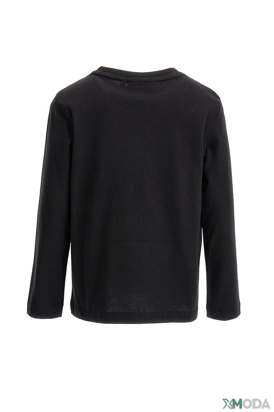 Лонгслив Original Marines чёрный с принтом