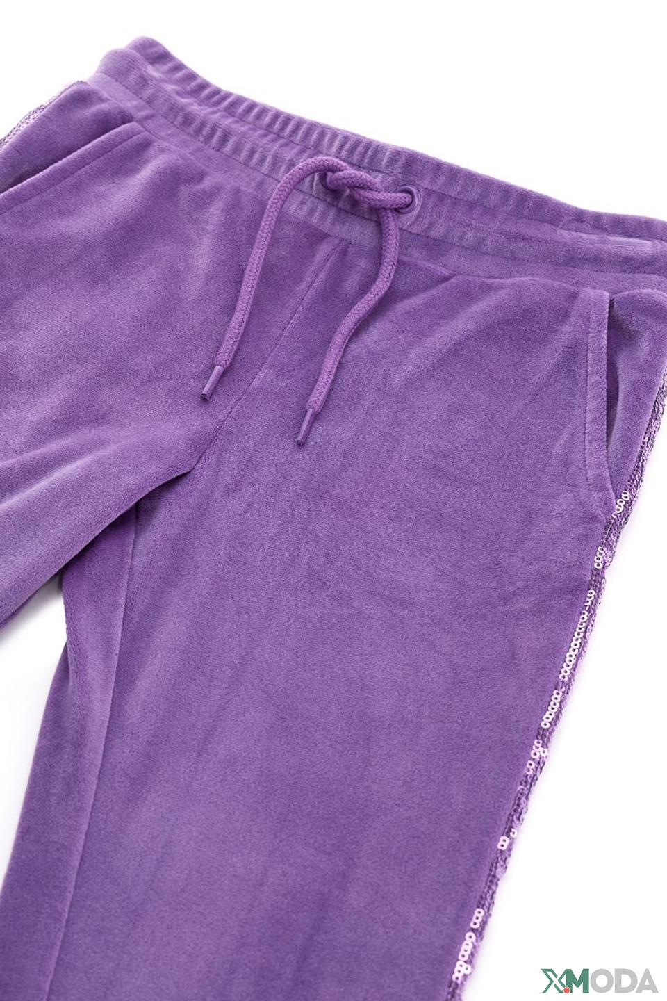 Брюки Original Marines велюровые лиловые