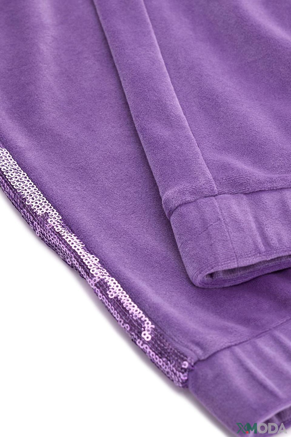 Брюки Original Marines велюровые лиловые