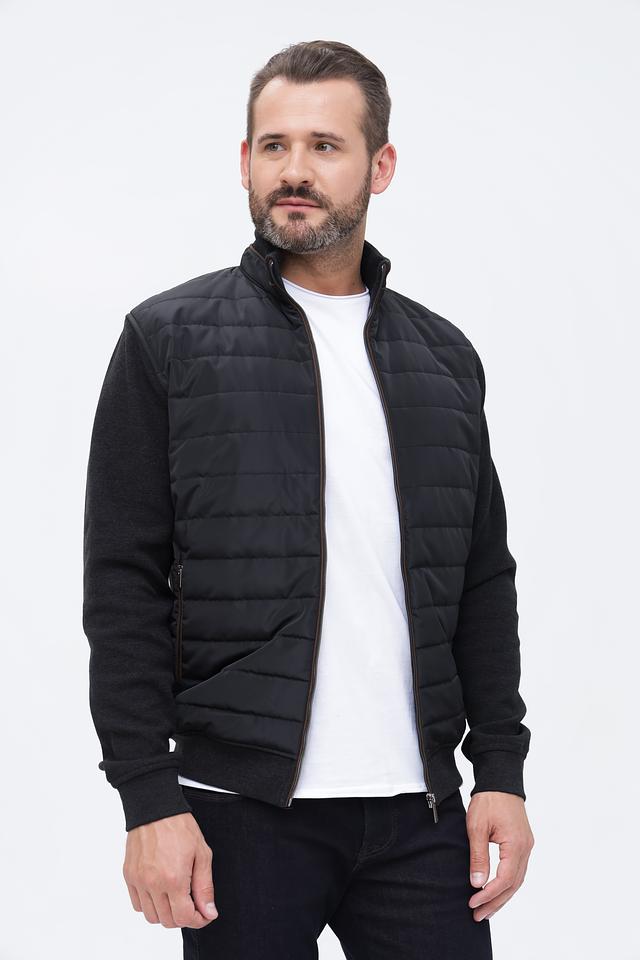 Кардиган Bugatti стеганый черный