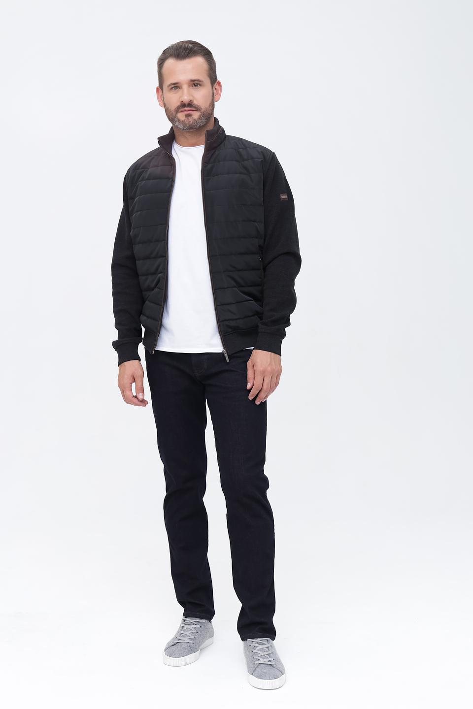 Кардиган Bugatti стеганый черный