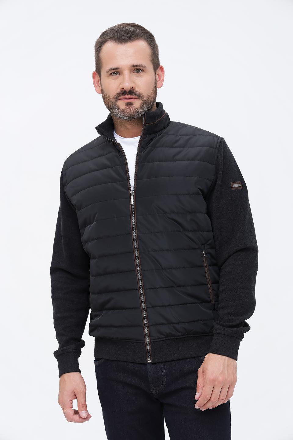 Кардиган Bugatti стеганый черный