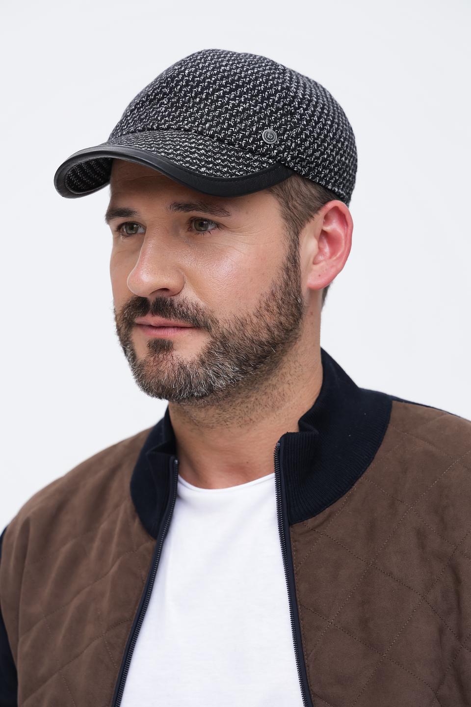 Кепка Bugatti ACC в клетку