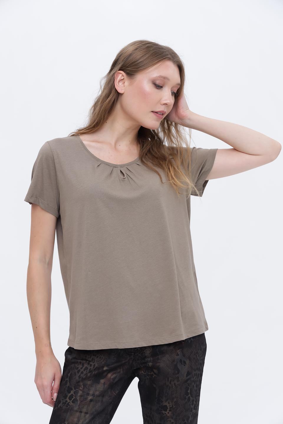 Футболка Broadway женская бежевая