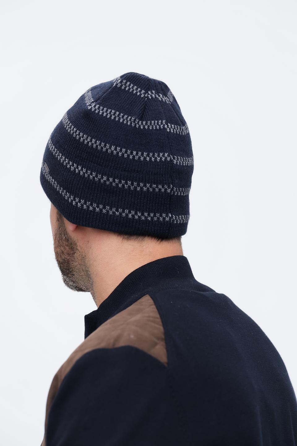 Шапка Wegener мужская вязаная