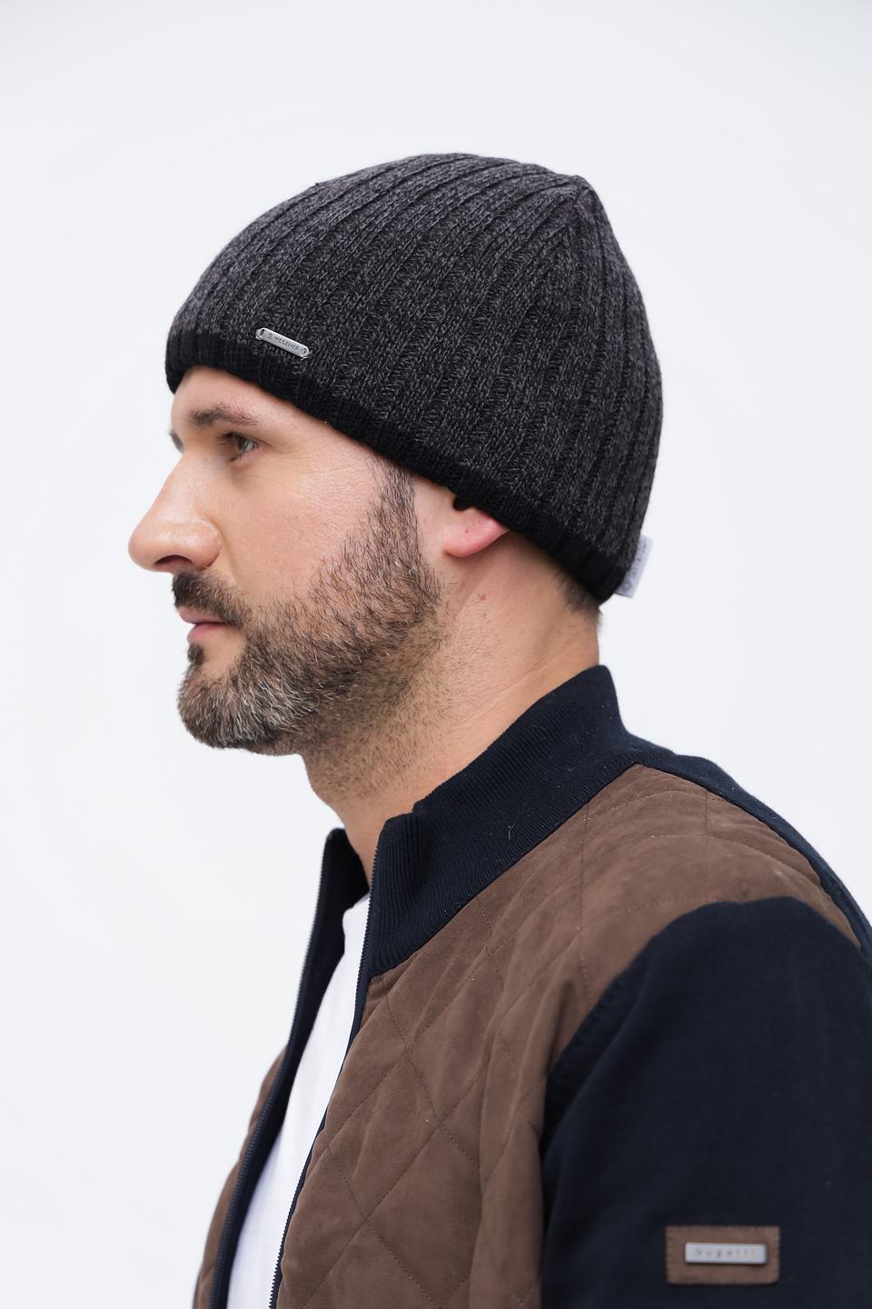 Шапка Wegener мужская графит