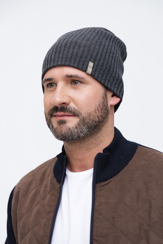 Шапка Bugatti ACC серая