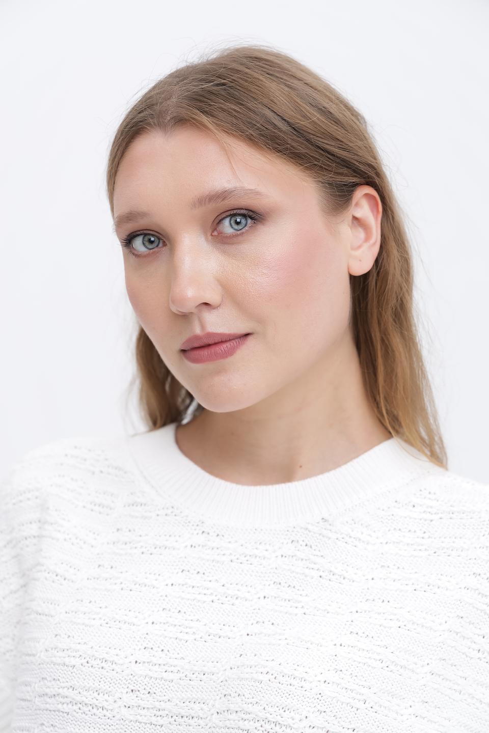 Пуловер Taifun женский белый