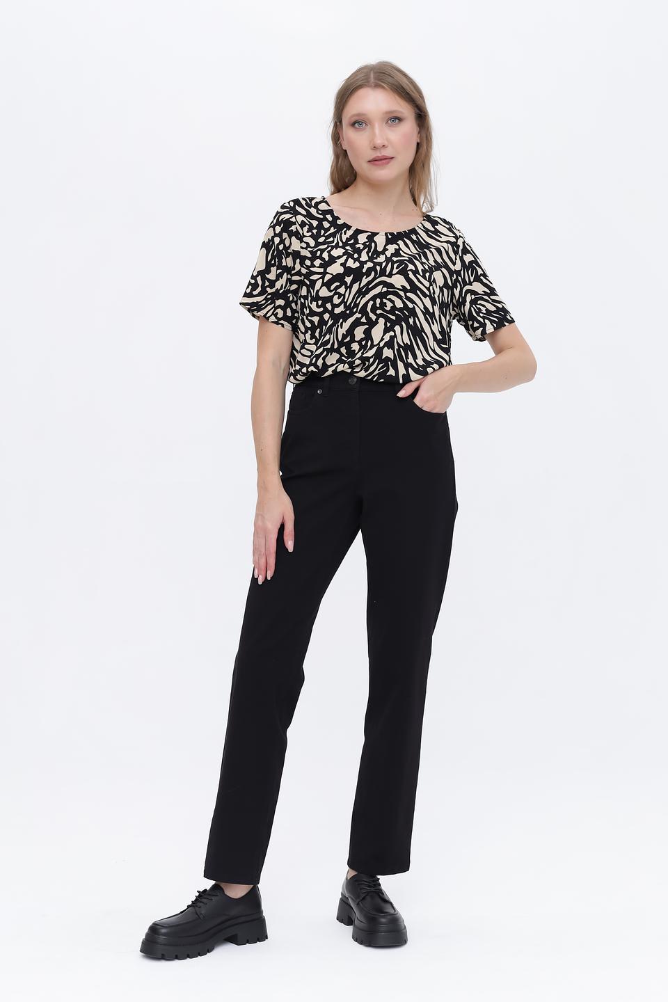 Джинсы Zerres прямые черные