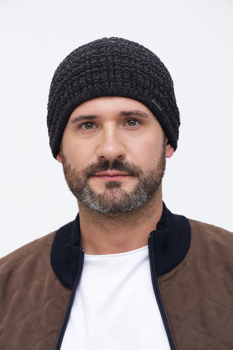 Шапка Wegener мужская чёрная