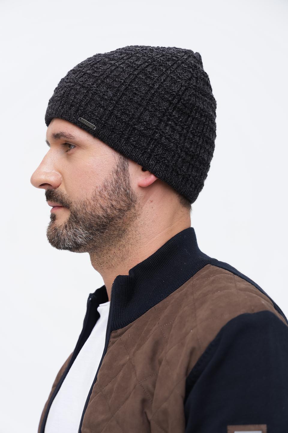 Шапка Wegener мужская чёрная