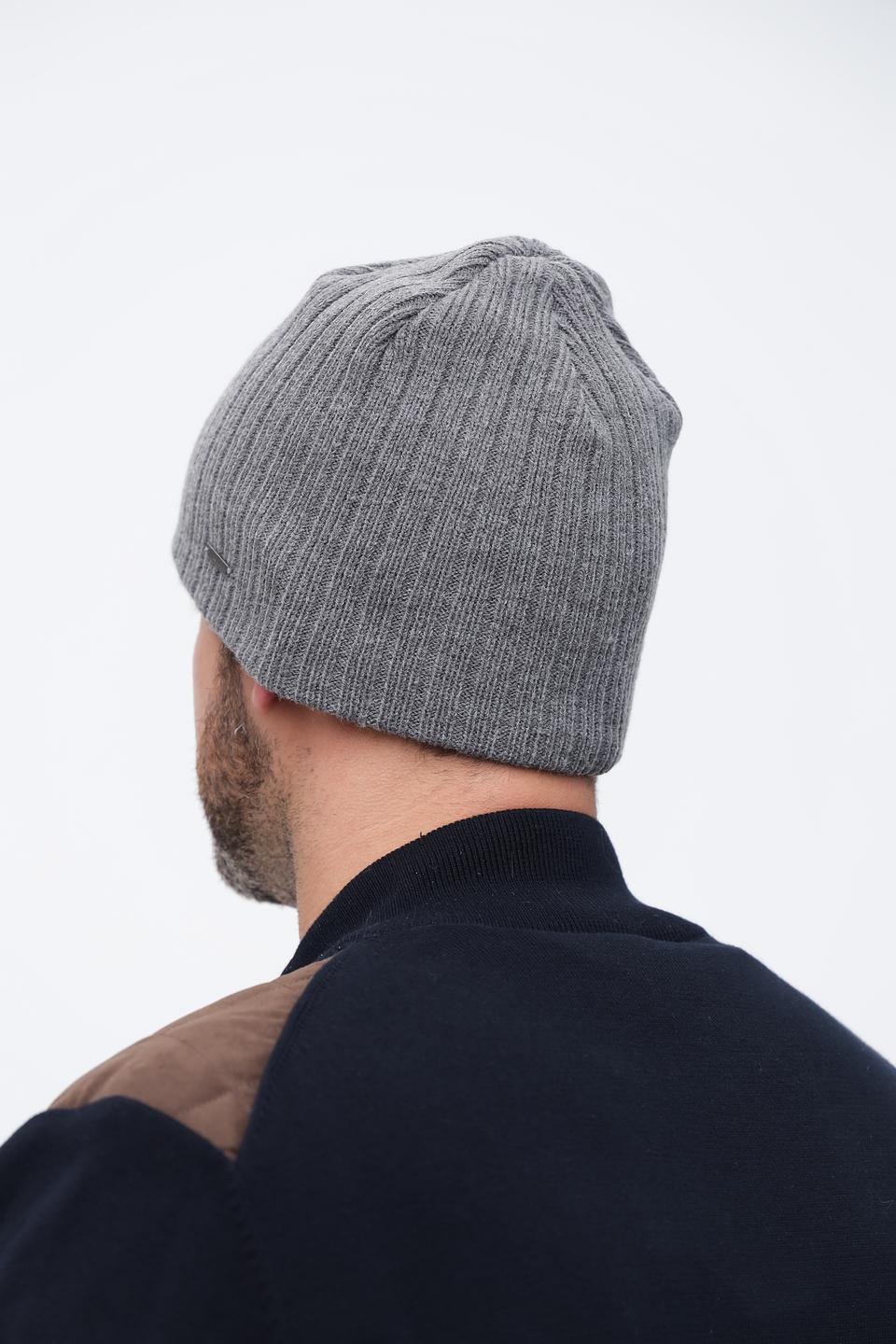 Шапка Wegener серый меланж