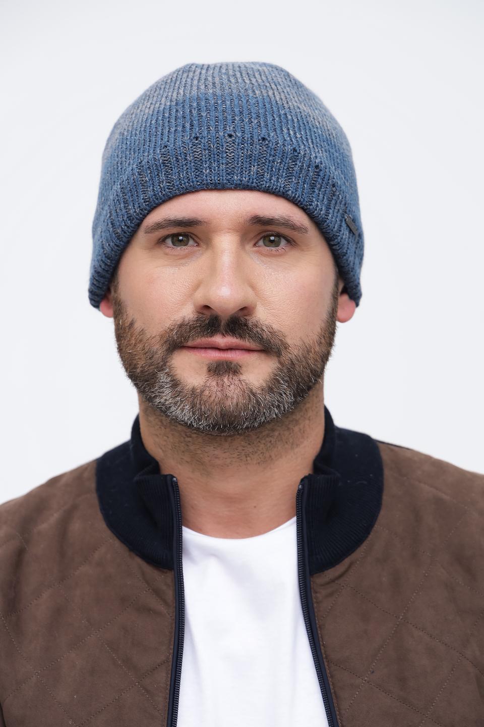 Шапка Wegener мужская серая