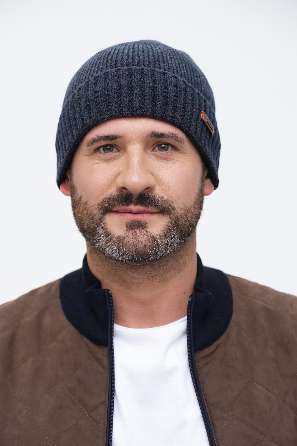 Шапка Wegener мужская графит