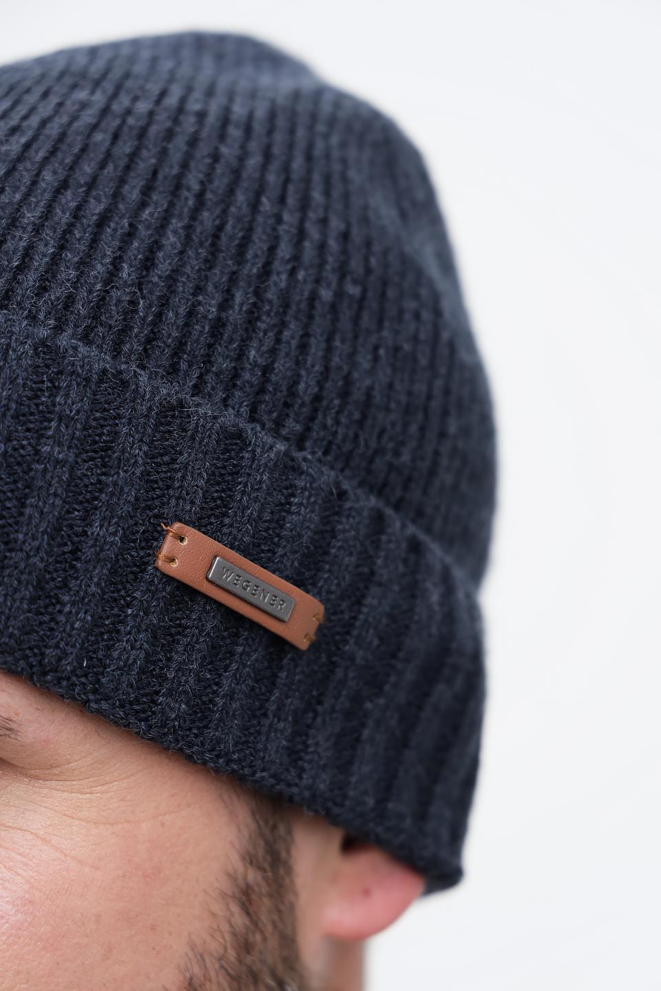Шапка Wegener мужская графит