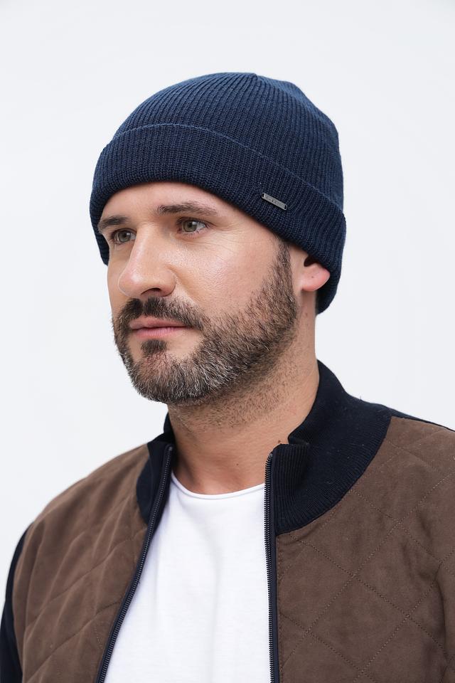 Шапка Bugatti ACC синяя