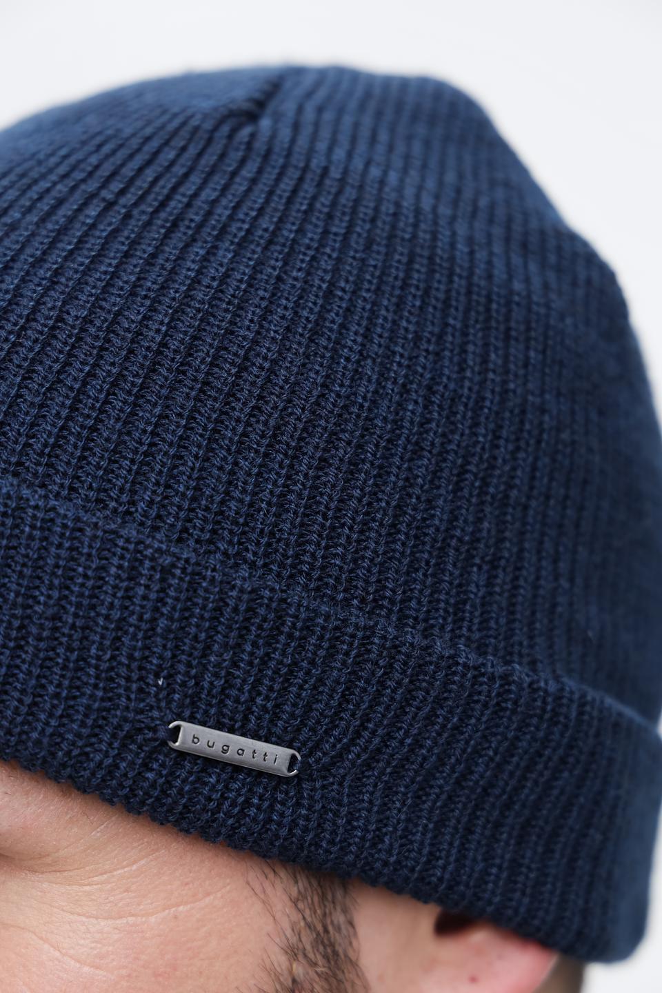 Шапка Bugatti ACC синяя