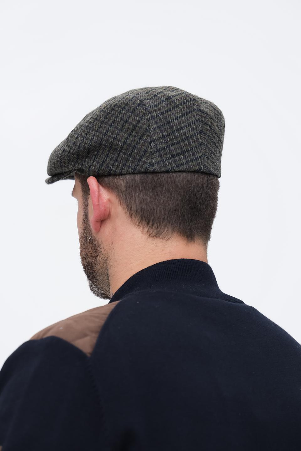 Кепка Wegener в клетку серая