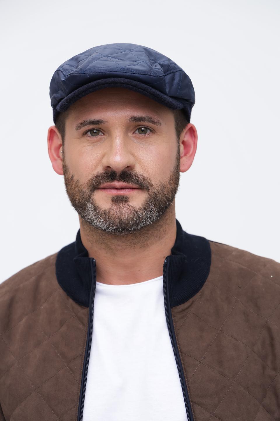 Кепка Bugatti ACC стеганая синяя