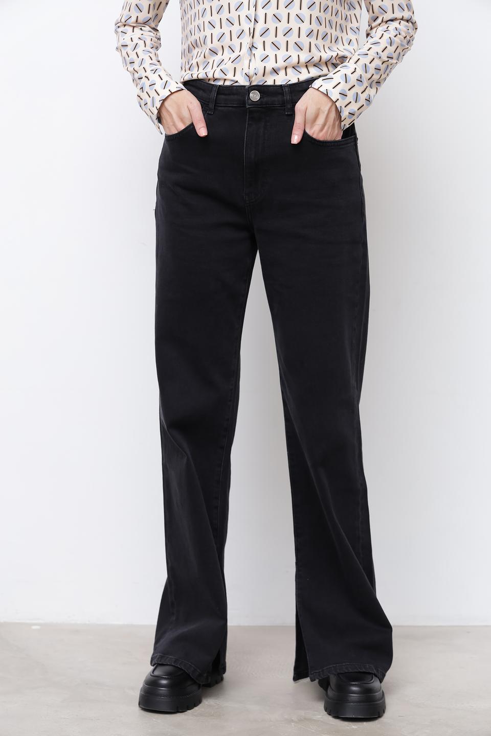 Брюки Ice Play клёш чёрные