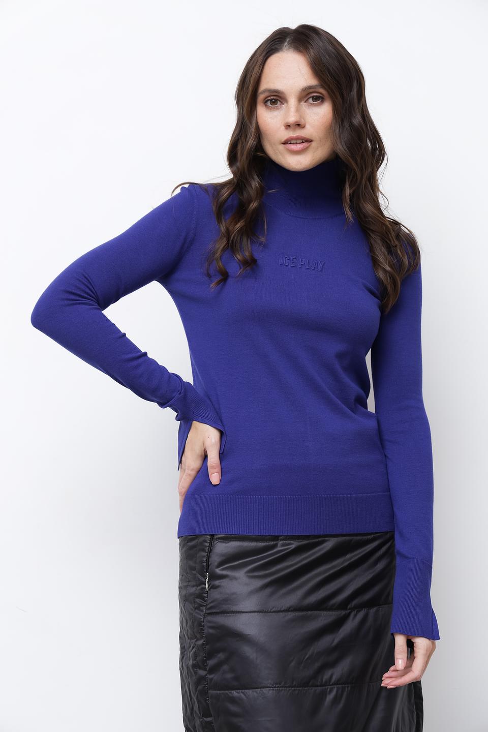 Водолазка Ice Play женская синяя