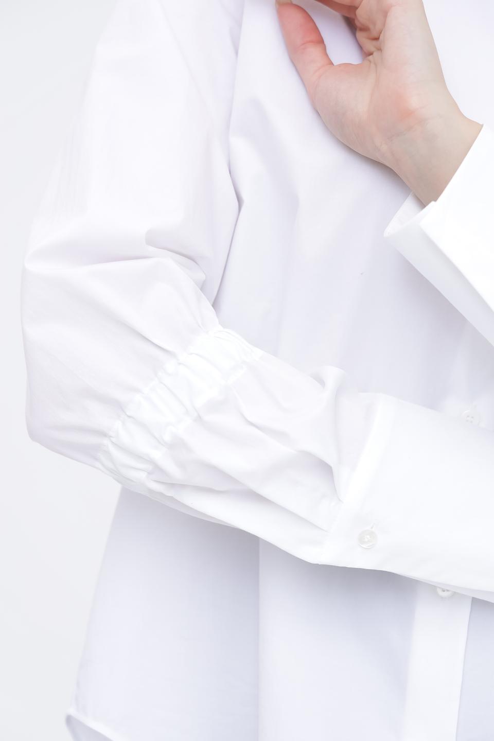 Рубашка Luisa Cerano белая с рукавом 3/4