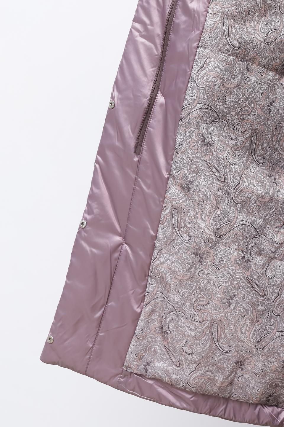 Пальто Beatris стеганое лавандовое